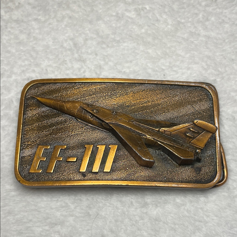 The Buckle Connection Bronze EF-111 Jet Belt Buckle